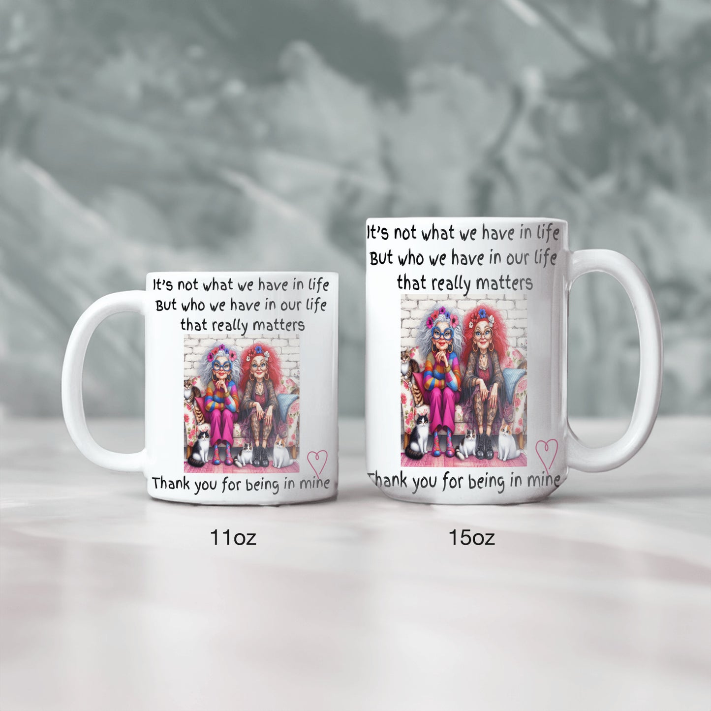 Ceramic 'Friends' Coffee Mug