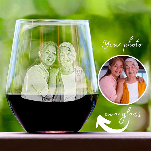 Custom Picture Wine Glass