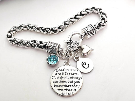 Friends Silver Bracelet