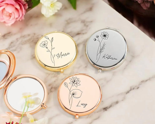 Personalised Compact Mirror