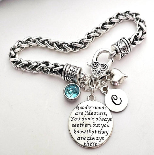 Friends Silver Bracelet