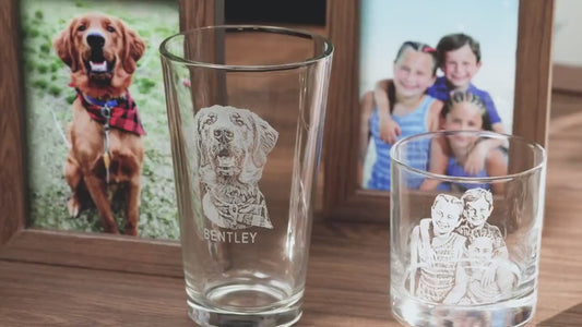 Custom Picture Wine Glass