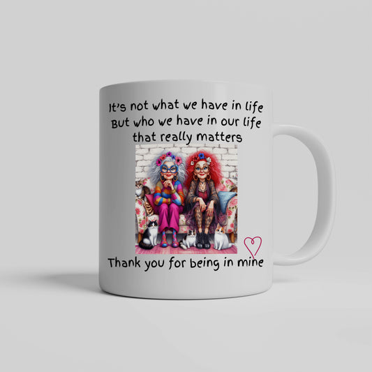Ceramic 'Friends' Coffee Mug