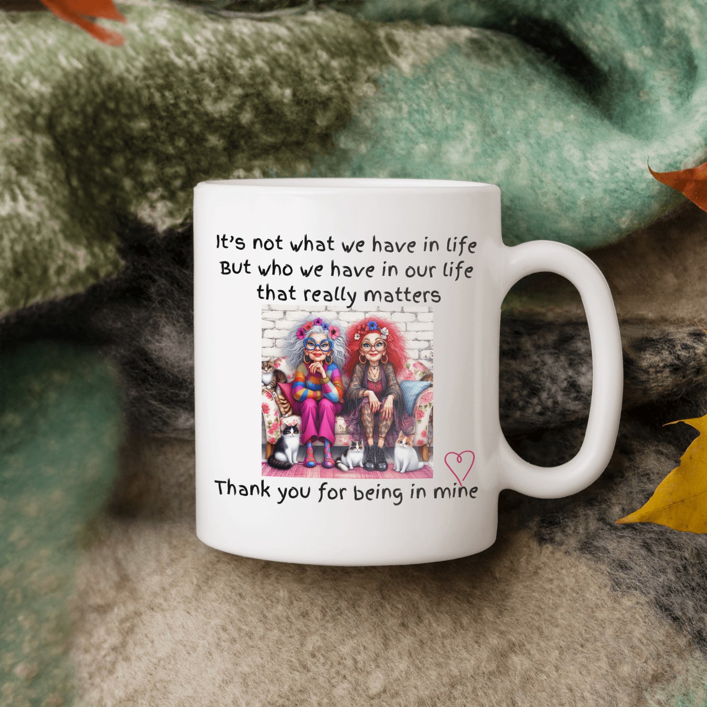 Ceramic 'Friends' Coffee Mug