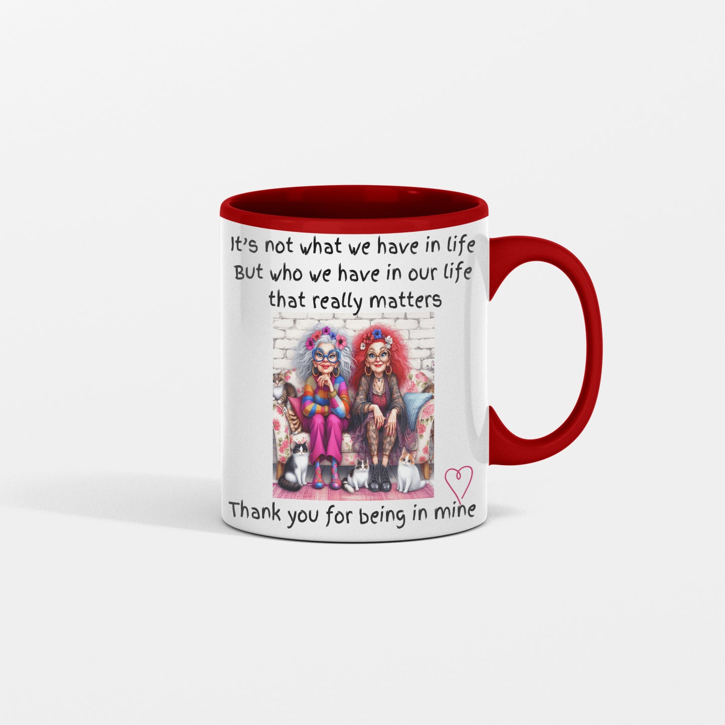 Ceramic 'Friends' Coffee Mug
