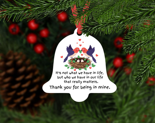 Bird Christmas Tree Ornament