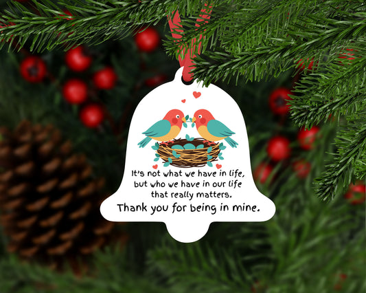 Bird Christmas Tree Ornament