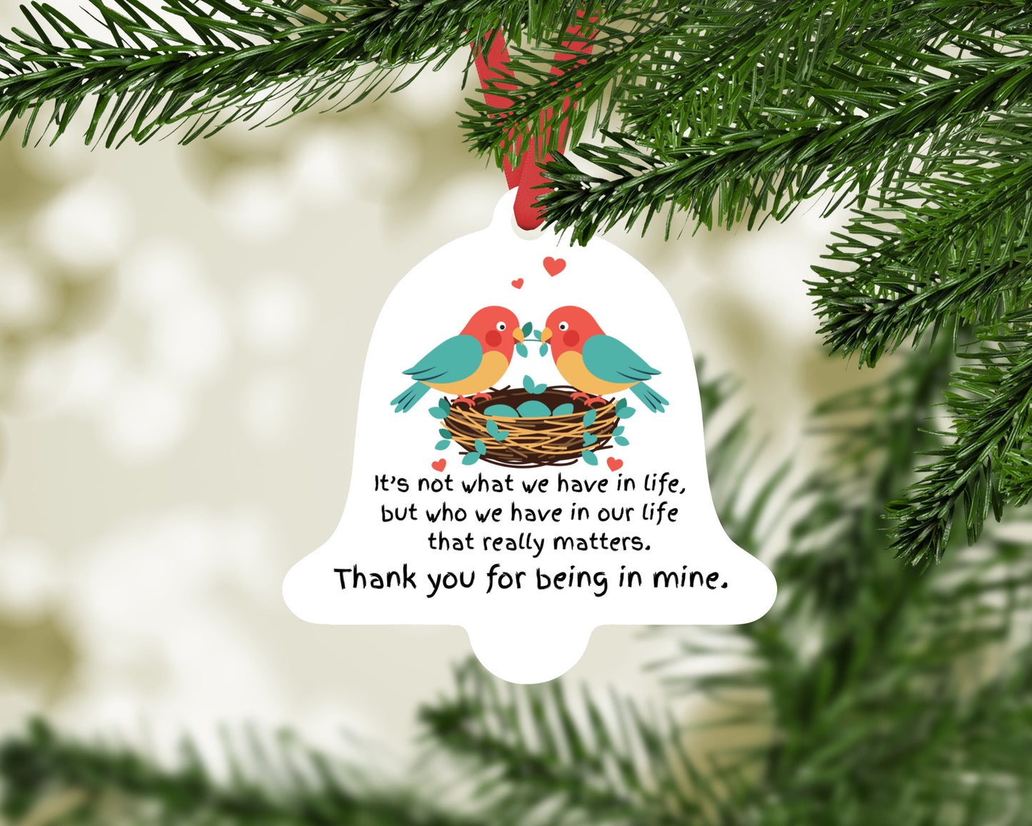 Bird Christmas Tree Ornament