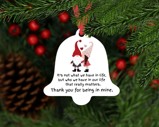 Gnome Christmas Tree Ornament